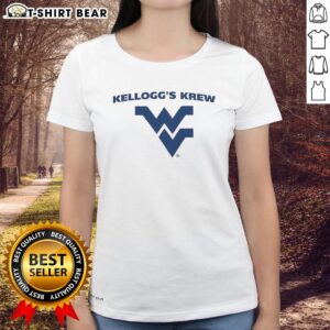 Nice Rich Rodriguez Kelloggs Krew Ladies Tee featuring vibrant design and comfortable fit for everyday wear.