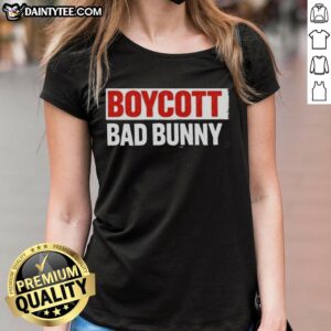 Official Boycott Bad Bunny T-Shirt - Image 3