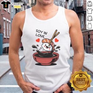 Pretty Soy In Love Tank Top featuring a stylish design, perfect for casual summer outfits and fashion-forward looks.