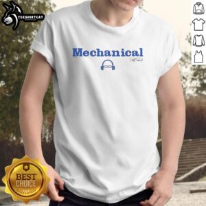 Good Scott Van Pelt Mechanical T-Shirt featuring a unique design and vibrant colors for sports fans and collectors.