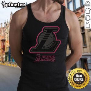 Premium Los Angeles Lakers highlight reel tank top featuring vibrant graphics and comfortable fit for fans.