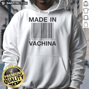 Good Made in Vachina Hoodie with barcode 5010029-020519, featuring stylish design and comfortable fit.