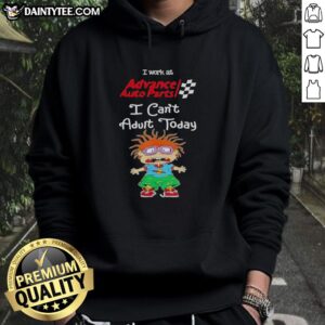 Alt Text: Good Chuckie Finster hoodie for adults at Advance Auto Parts, perfect for those who can't adult today.