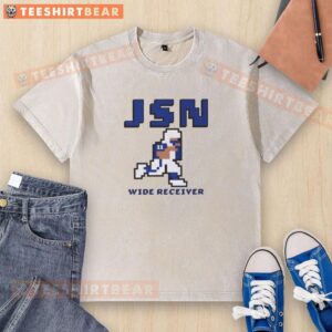 Top Seattle Seahawks Jaxon Smith-Njigba retro baller washed t-shirt featuring vibrant team colors and a stylish design.