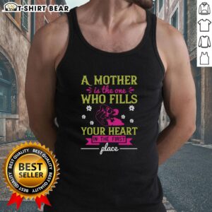 Heartwarming tank top featuring 'Nice A Mother' design, perfect for celebrating motherhood and love.