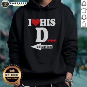 Phil Lester wearing an 'I Love His Dedication' hoodie, showcasing his style and passion for his fans.