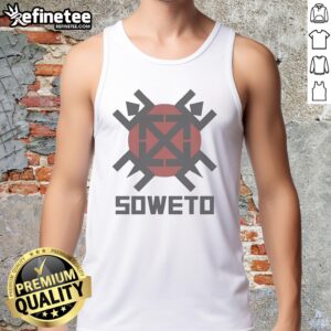 Alt Text: Original Dap School Daze Soweto Tank Top featuring vibrant colors and unique design, perfect for casual wear.