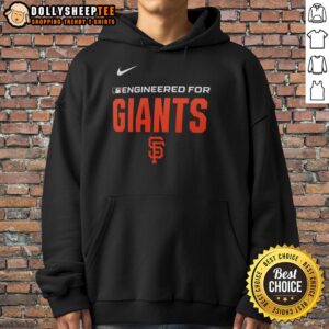 Official San Francisco Giants MLB logo hoodie featuring a stylish design perfect for fans and casual wear.