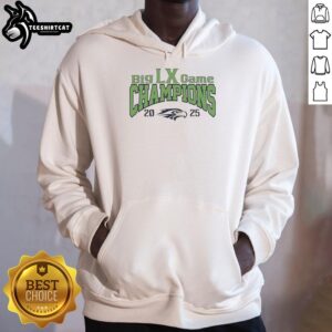 Nice Big LX Game Champions 2025 Seattle Seahawks Football Team Victory Hoodie featuring team logo and vibrant design.