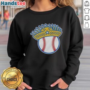 Premium Pava Puerto Rican sweatshirt featuring a stylish baseball design in vibrant colors.