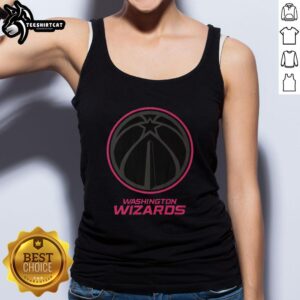 Premium Washington Wizards highlight reel tank top showcasing team colors and logo, perfect for fans and summer wear.