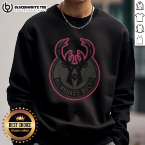Hot Milwaukee Bucks Highlight Reel Sweatshirt featuring vibrant team graphics and cozy fabric for fans.