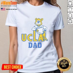 Alt Text: Nice Mark Cuban UCLA Dad Bruins Ladies Tee featuring a stylish design for loyal Bruins fans.