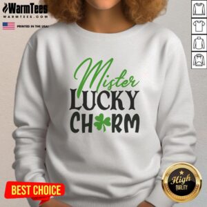 Pretty Mister Lucky Charm Sweatshirt in vibrant colors, perfect for cozy casual wear and stylish outfits.