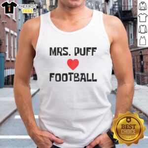 Pretty Mrs. Puff Love Football tank top featuring a vibrant graphic and stylish design, perfect for football fans.