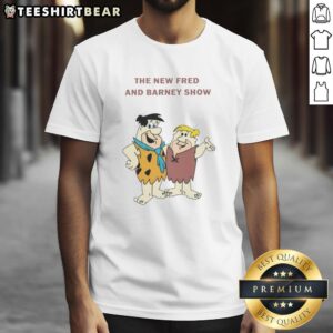 Alt Text: Good The New Fred And Barney Show Cartoon T-Shirt featuring vibrant graphics of Fred and Barney in a fun design.