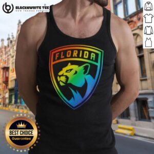 Nice Florida Panthers Team Pride logo tank top showcasing vibrant colors and team spirit for fans.