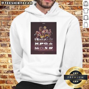 Awesome Minnesota Golden Gophers Football NCAA 2026 Regular Season Schedule Hoodie featuring team colors and logo.