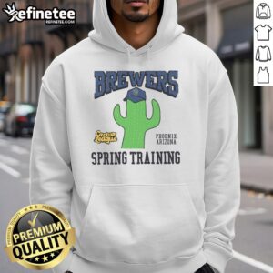 Good Milwaukee Brewers Cactus League Hoodie featuring team colors and logo, perfect for fans at spring training.