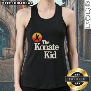 Stylish Top The Konate Kid tank top featuring a vibrant design, perfect for casual summer outfits and sports enthusiasts.