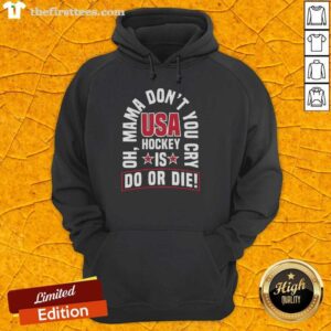 Top USA Hockey 'Do Or Die' hoodie featuring bold graphics, perfect for fans supporting their team in style.