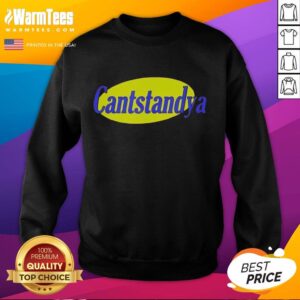 Alt Text: Hot Cantstandya Logo Sweatshirt featuring bold graphic design, perfect for casual wear and trendy outfits.