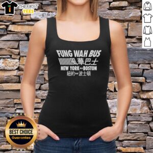 Good Fung Wah Bus New York Boston Chinese Character T-Shirt - Image 5