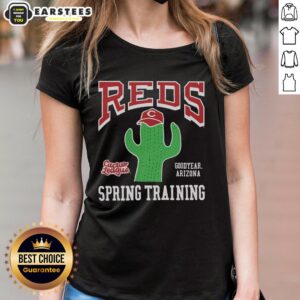 Good Cincinnati Reds Cactus League Ladies Tee featuring vibrant team colors and stylish design for passionate fans.