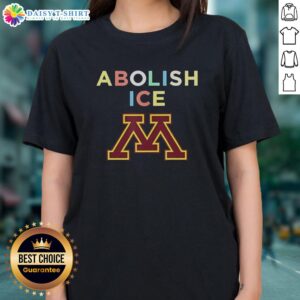 Hot Minnesota Golden Gophers Apolish ICE Ladies Tee featuring vibrant team colors and stylish design for fans.