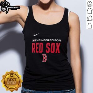 Original Engineered For Boston Red Sox MLB Logo T-Shirt - Image 4