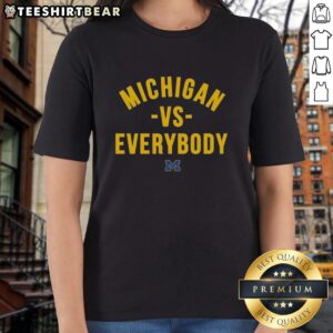 Nice Valiant Brand X Vs Everybody University of Michigan ladies tee featuring a stylish design and vibrant colors.