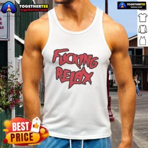 Goofcking Relax Tank Top in soft fabric, perfect for casual wear or workouts, showcasing a stylish design and comfortable fit.