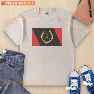 Good Black American Heritage Flag Washed T-Shirt showcasing vibrant flag design on a stylish, casual tee.