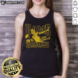 Awesome Los Angeles Rams Kenny Washington tank top featuring vibrant team colors and logo, perfect for fans.