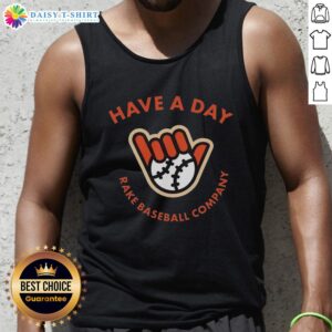 Good Matt McLain Have A Day Rake Baseball Company tank top featuring a stylish design for baseball fans.