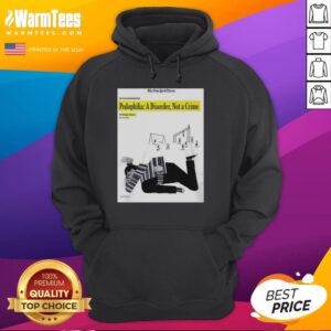 Good Pedophilia A Disorder Not A Crime hoodie featuring bold text design, promoting controversial views on mental health.