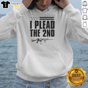 Awesome I Plead The 2nd American Flag Hoodie featuring a patriotic design and bold colors