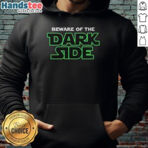 Alt Text: Premium Seattle Seahawks Beware of the Dark Side Hoodie, showcasing team colors and logo, perfect for fans.