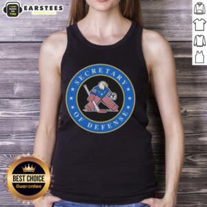 Good Secretary of Defense Team USA Hockey tank top featuring a bold design, perfect for sports fans and hockey enthusiasts.
