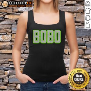 Premium Bobo custom neon green Seattle Seahawks tank top with unique pattern design for fans.