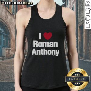 Premium I Heart Roman Anthony Tank Top in stylish design, perfect for casual wear and expressing fandom.