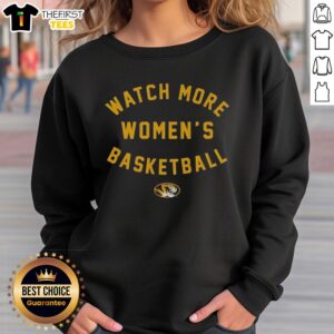 Original Missouri Tigers women's basketball sweatshirt, featuring team logo and vibrant colors for fans.