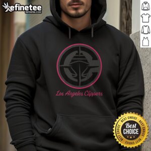Premium Los Angeles Clippers Highlight Reel Hoodie featuring team logo and vibrant colors, perfect for fans.