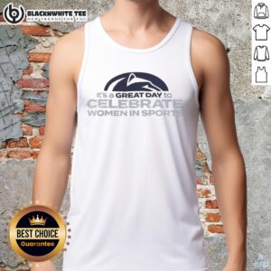 Women in Sports tank top featuring Penn State Nittany Lions logo, perfect for celebrating female athletes.
