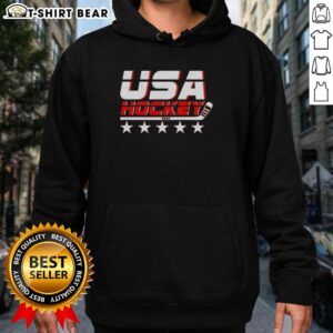 Original USA Hockey 2026 Champions Vintage Hoodie featuring classic design and team logo, perfect for fans and collectors.