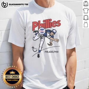 Nice Topps Philadelphia Phillies Raglan T-Shirt featuring a stylish design and team colors, perfect for fans.