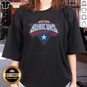 Official New York Boricuas Logo Style Puerto Rico T-Shirt - Image 3