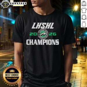 Alt Text: Good Lhshl Lakewood Ranch Champions 2026 logo t-shirt featuring a vibrant design and sporty style for fans.