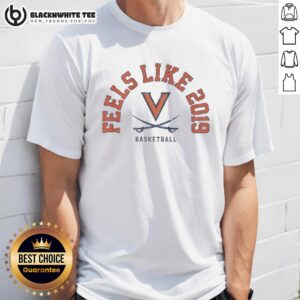 Good Feels Like 2019 Virginia Cavaliers Basketball T-Shirt featuring team colors and logo, perfect for fans.