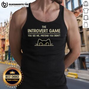 Nice The Introvert Game tank top featuring a playful design, perfect for introverts who love to express their personality.